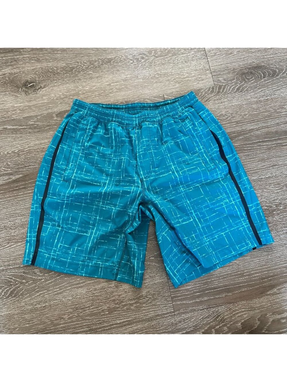 Lululemon Men's Pace Breaker Short L Lined Athletic Activewear Trunk Pull On Str